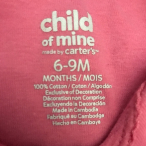 🌸5/$10🌸Child of Mine adorable elephant t-shirt 6-9M🌸 - Picture 3 of 3